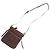 Burberry Schultertasche Check-Muster Bordeaux - Ansicht 4