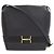 Borsa a tracolla in pelle nera Salvatore Ferragamo Nero