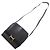 Borsa a tracolla in pelle nera Salvatore Ferragamo Nero - vista 7