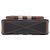 Bolsa de Ombro em Couro Burberry Paddy Nova Check Marrom Preto Branco - vista 4