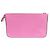 Borsa a tracolla con catena Christian Louboutin LOUBILA in rosa - vista 3