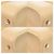 Borsa Tote Cartier Cabochon in pelle beige - vista 5