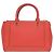 Bolso de mano MCM 2-Way Logo Leather Red Roja - vista 2