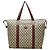 Borsa Boston Gucci GG Supreme Sherry Line Beige