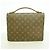Bolsa Louis Vuitton Monogram Monceau 28 Marrom - vista 12
