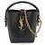 Autre Marque Saint Laurent LE37 Micro 2-way Schulter- und Handtasche Schwarz