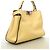 Borsa a mano Fendi Selleria Peekaboo Essentially in pelle Beige - vista 2