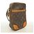 Bolso de hombro Louis Vuitton Monogram Danube Castaño - vista 2