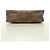 Bolso de hombro Louis Vuitton Monogram Danube Castaño - vista 3