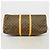 Louis Vuitton Boston Monogram Keepall 55 Bag Brown - view 3