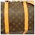 Louis Vuitton Boston Monogram Keepall 55 Bag Brown - view 9