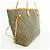 Borsa Tote Louis Vuitton Monogram Neverfull MM Marrone - vista 2