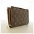 Louis Vuitton Brown Monogram Zip Long Wallet - view 2