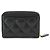 Portamonete con zip Chanel Matelassé Classic Nero - vista 3