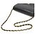Borsa a tracolla con catena Chanel Matelassé Nero - vista 6