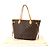 Bolsa Tote Louis Vuitton Neverfull MM Monogram Rosa Monograma - vista 2
