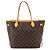 Louis Vuitton Neverfull MM Monogram Tote Handtasche Beige Monogramm