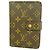 Louis Vuitton Monogram Portefeuille Papier Zip Wallet Marrone