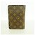 Louis Vuitton Monogram Portefeuille Papier Zip Wallet Marrone - vista 11