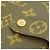 Louis Vuitton Monogram Portefeuille Papier Zip Wallet Marrone - vista 7