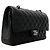 Timeless Bolsa de Ombro Chanel Matelassé Preto - vista 2