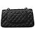 Timeless Bolsa de Ombro Chanel Matelassé Preto - vista 8