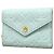 Carteira Louis Vuitton Tri-fold Azul claro