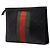 Sac pochette Gucci Guccissima Sherry Line Noir - vue 2