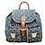 Louis Vuitton Monogram Denim Sac à Dos GM Backpack Blue