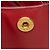 Saffiano Sac à main Prada avec plaque logo triangle Rouge - vue 8