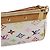 Sac à main Louis Vuitton Monogram Multicolor Pochette Accessoires Blanc - vue 9