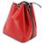 Borsa a tracolla Louis Vuitton Epi Petit Noe Nero Rosso - vista 3