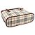 Burberry Nova Check Handtasche Beige Bordeaux - Ansicht 5