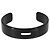 Hermès Brazalete Rígido Hermes Kelly Negro