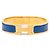 Hermès Pulsera de Dijes Hermes Clic H PM Azul Dorado