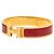Hermès Pulseira Charm Hermes Click H PM Vermelho Dourado - vista 2
