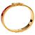 Hermès Pulseira Charm Hermes Click H PM Vermelho Dourado - vista 5