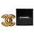 Broche Chanel Matelasse plaquée or Doré - vue 5