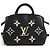 Bolsa de Mão 2-Way Louis Vuitton Monogram Empreinte Montaigne BB Preto - vista 10