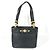 Borsa Tote Versace Vintage Logo Sunburst Nero