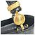 Borsa Tote Versace Vintage Logo Sunburst Nero - vista 14