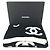 Sciarpa-stola Chanel in lana e cashmere Nero Bianco - vista 10