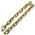 Louis Vuitton Collier LV Edge Cadena Chain Necklace Dorado - vista 10
