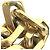 Louis Vuitton Collier LV Edge Cadena Chain Necklace Dorado - vista 11