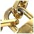 Louis Vuitton Collier LV Edge Cadena Chain Necklace Dorado - vista 8