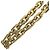 Louis Vuitton Collier LV Edge Cadena Chain Necklace Dorado - vista 9