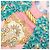 Hermès Lenço Hermes Carre 90 EUROPE Rosa Multicor - vista 4