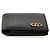 Tarjetero de piel Gucci GG Marmont Negro - vista 3