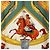 Hermès Foulard Hermes Carre 90 Ottoman Cavalry Multicolore Verde - vista 2