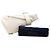 Borsa a tracolla Prada Triangle Logo Bianco - vista 6